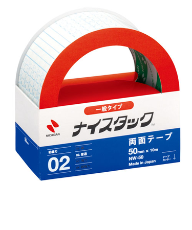 ニチバン　ナイスタック　紙両面テープ　50mm×10m　NW－50