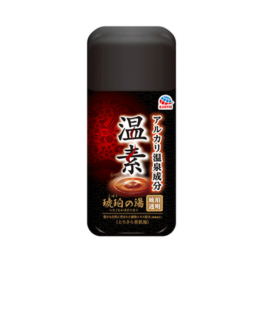 アース製薬　温素　琥珀の湯　600g　医薬部外品
