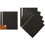 セキセイ　スペア台紙　ライトフリー　アルバムカフェ　M　XP-46F　ブラック