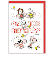 ホールマーク(Hallmark) 誕生お祝い 立体カード スヌーピー 839895 ピンポンバースデー