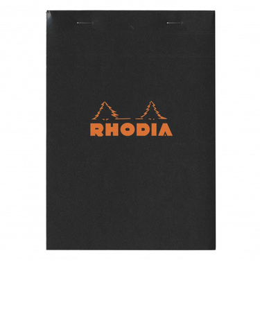 ロディア（RHODIA）　ブロックロディア　No.16　ブラック　14.8×21cm