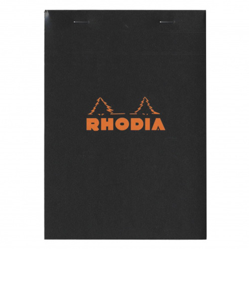 ロディア（RHODIA）　ブロックロディア　No.16　ブラック　14.8×21cm