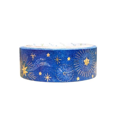 シール堂　きらぴかマスキングテープ　ks-dt-10170　星空