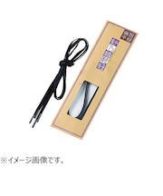 紗乃織靴紐　蝋平　黒　80cm