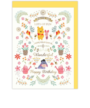 ホールマーク(Hallmark) 誕生お祝い 二つ折りカード ディズニー デボス 839840 くまのプーさん