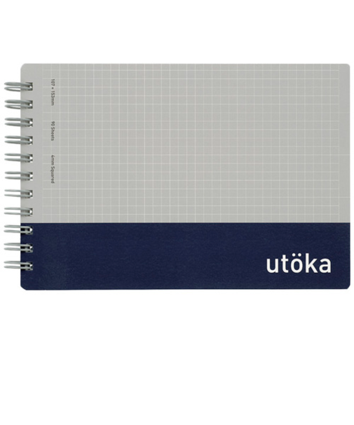 マルマン（maruman）　ウトカ　ノート　ポケットサイズ　N461－72　ネイビー