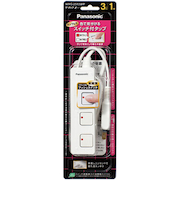 パナソニック（Panasonic）　ザ・タップZ　3コ口　1m　WHS2513WP　ホワイト