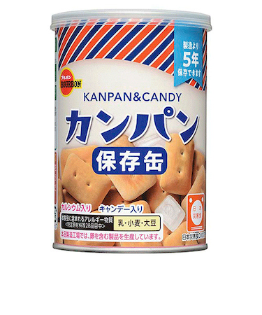 ブルボン　カンパン　保存缶　100g