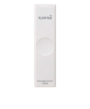 三菱鉛筆　ユニ（uni）　シャープ替芯　0.5mm　HB　カラーケース　ホワイト