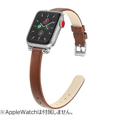ガーカル（GAACAL）　アップルウォッチバンド　38／40／41mm　ダークブラウン