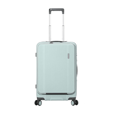 バーマス（BERMAS）　トラベルスマート　フロントオープン　60551　アイスグリーン　56cm　53L