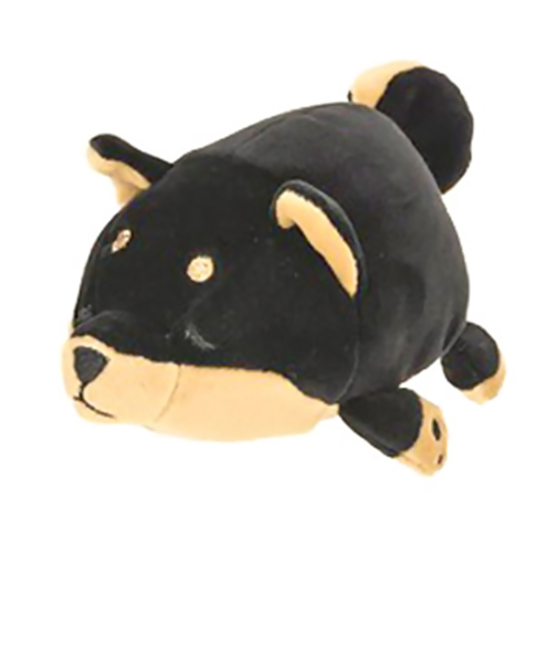 りぶはあと（LIV　HEART）　マシュマロアニマル　マスコット　48657－73　黒柴コテツ