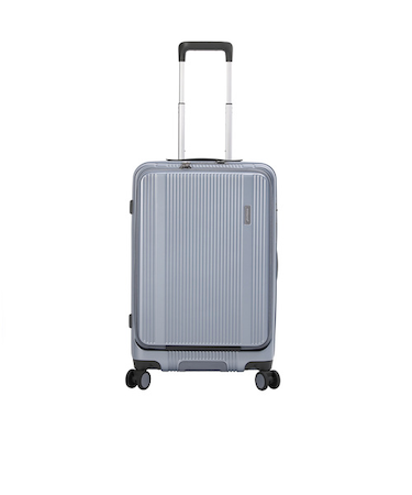 バーマス（BERMAS）　トラベルスマート　フロントオープン　60551　スチールブルー　56cm　53L
