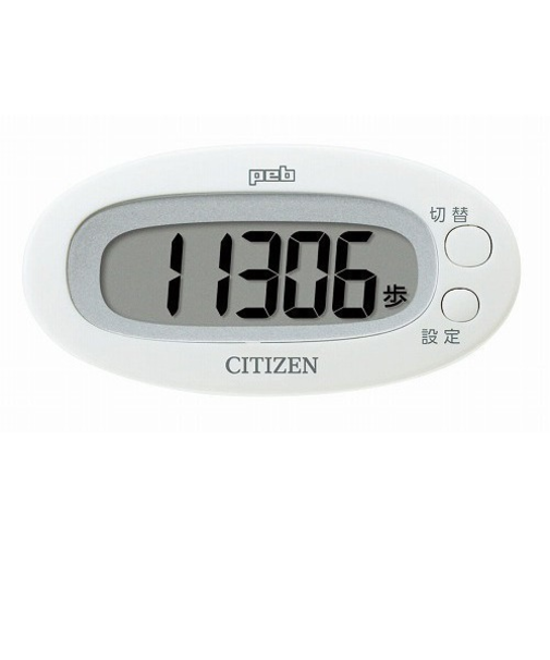 CITIZEN　歩数計　peb　TW310－WH