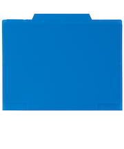 セキセイ　6インデックスホルダー　ACT－906　コバルトブルー