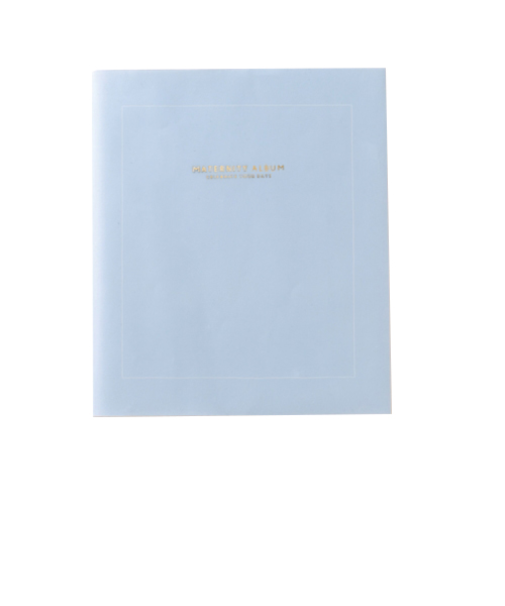 いろは出版　シンプルマタニティアルバム　l－gma－6　パウダーブルー