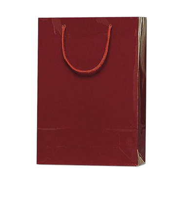 シモジマ　ヘイコー　手提袋　ブライトバッグ　SWT　エンジ