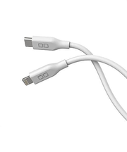 シーアイオー（CIO）　シリコーンケーブル　USB－C　to　Lightning　1m　ホワイト