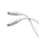 シーアイオー（CIO）　シリコーンケーブル　USB－C　to　Lightning　1m　ホワイト