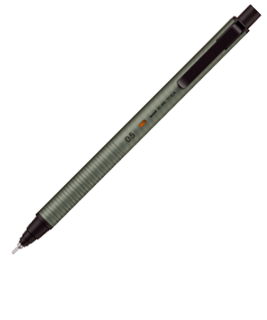 三菱鉛筆　クルトガ　メタル　0.5mm　ファントムグレー