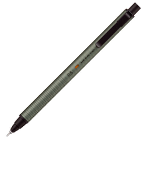 三菱鉛筆　クルトガ　メタル　0.5mm　ファントムグレー