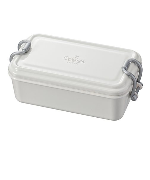 ハンズオリジナル　デジュネ　ランチボックス　抗菌仕様　1段　アイボリー