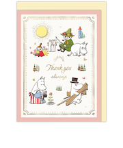 ホールマーク（Hallmark）　ありがとう　立体カード　ムーミン　リトルミィ　839949　フラワーお届け