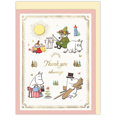 ホールマーク（Hallmark）　ありがとう　立体カード　ムーミン　リトルミィ　839949　フラワーお届け