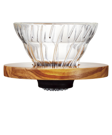 ハリオ（HARIO）　V60透過ドリッパー　オリーブウッド01　VDGR-01-OV