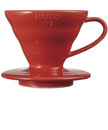 ハリオ（HARIO）　V60透過ドリッパー01　セラミックR　VDCR－01－R