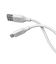 シーアイオー（CIO）　シリコーンケーブル　USB－A　to　Lightning　2m　ホワイト