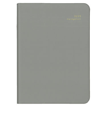 【2025年12月始まり】　ダイゴー　MILL　A6　ウィークリーレフト　E7775　グレー　月曜始まり