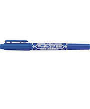 ゼブラ（ZEBRA）　マッキーケア極細　YYTS5　ブルー