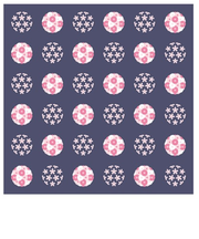 風呂敷（FUROSHIKI）　おかみさんの小風呂敷　50cm　さくら玉
