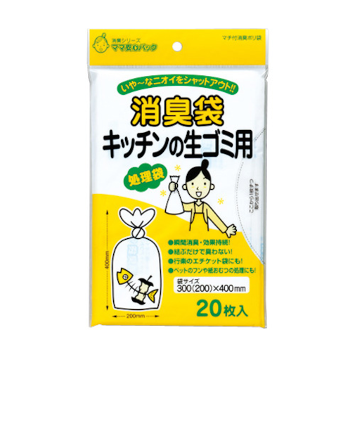 マルアイ　消臭袋生ゴミ用　30×40／20枚