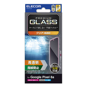 【GooglePixel8a】　エレコム（ELECOM）　ガラスフィルム　高透明　PM-P241FLGG