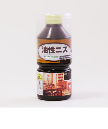 ワシン　油性ニス　エボニー　270ml