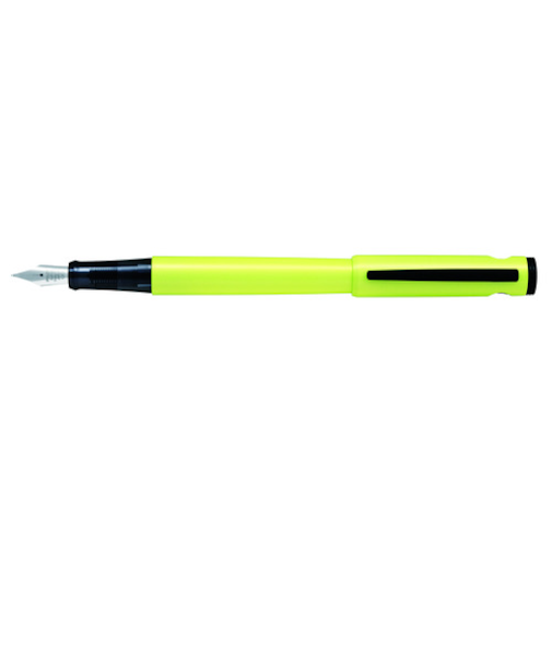 パイロット（PILOT）　万年筆　ライティブ（LIGHTIVE）　M（中字）　FLT-2SR-AY-M　アクティブイエロー