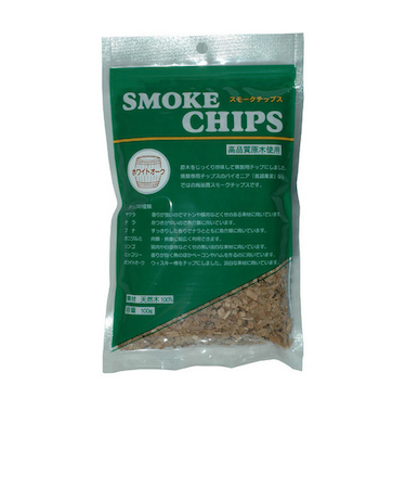 スモークチップ　ホワイトオーク　100g