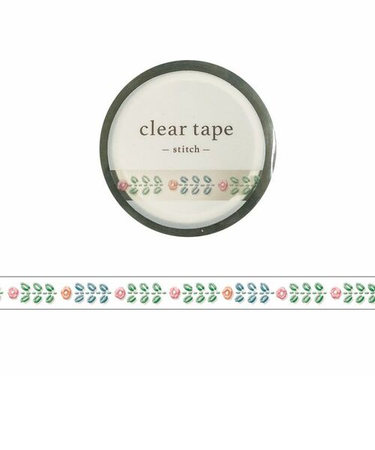 マインドウェイブ　クリアテープ　7mm幅　95499　ステッチハナ1