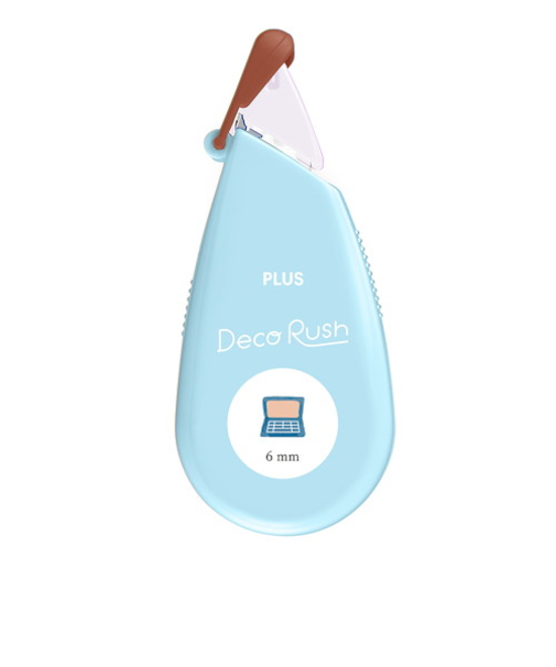 プラス（PLUS）　デコラッシュ　6mm幅　51－886　パソコン