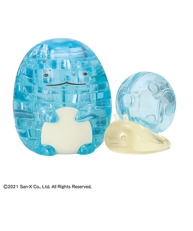 ビバリー　クリスタルパズル　すみっコぐらし　とかげ＆にせつむり　20ピース