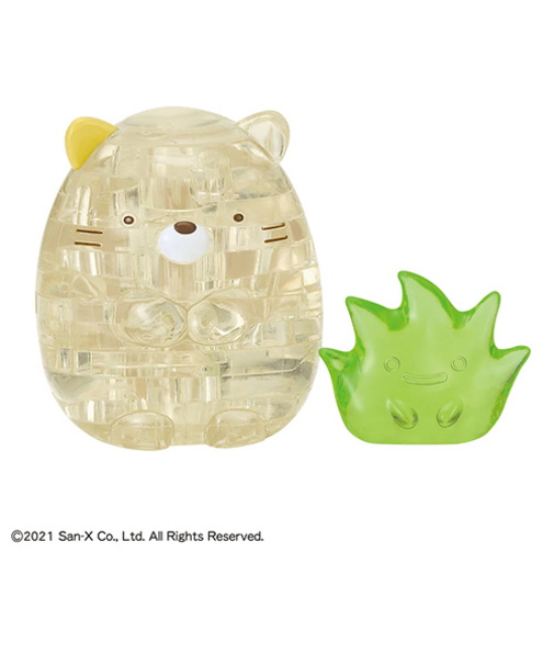 ビバリー　クリスタルパズル　すみっコぐらし　ねこ＆ざっそう　18ピース