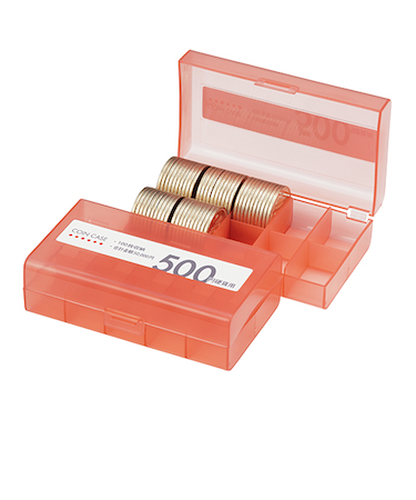 オープン　コインケース100枚用500円　M－500W
