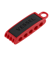 ベッセル（VESSEL）　ビットホルダー　5本用　BH-05R　赤