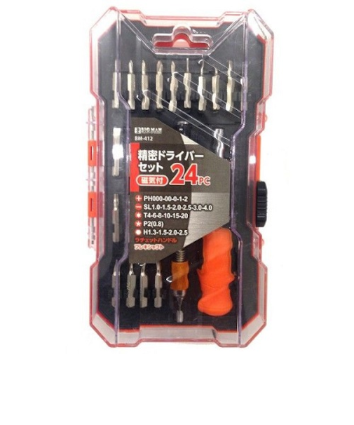 BM　精密ドライバーセット　24PC　BM－412
