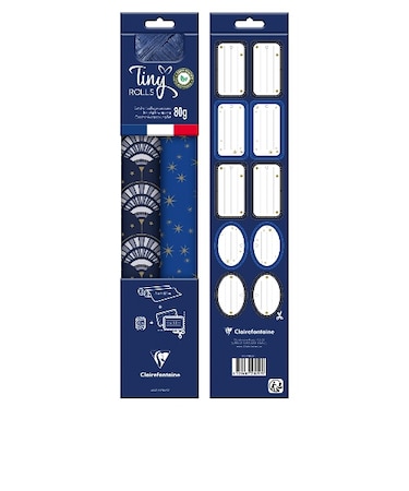 クレールフォンテーヌ（Clairefontaine）　ギフトラッピングセットF　cf223892　ネイビー