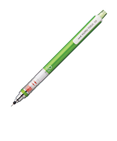 三菱鉛筆　クルトガ　スタンダードモデル　0.5mm　M5－450　グリーン