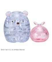 ビバリー　クリスタルパズル　すみっコぐらし　しろくま＆ふろしき　17ピース