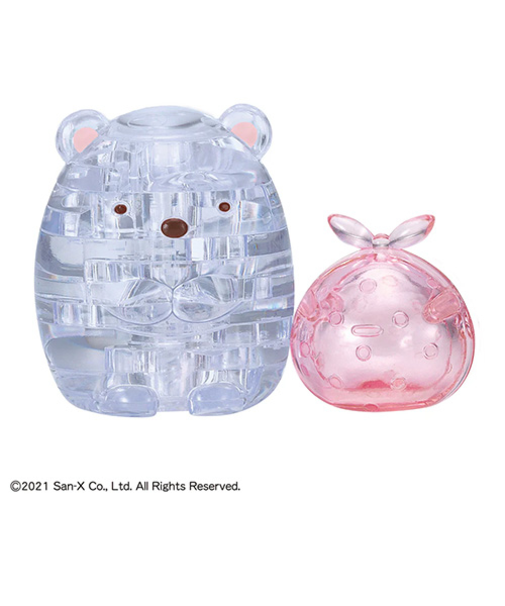 ビバリー　クリスタルパズル　すみっコぐらし　しろくま＆ふろしき　17ピース